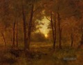 Sonnenuntergang in der Nähe von Montclair Landschaft Tonalist George Inness